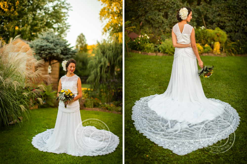 St Paul Garden Wedding Bride Dress