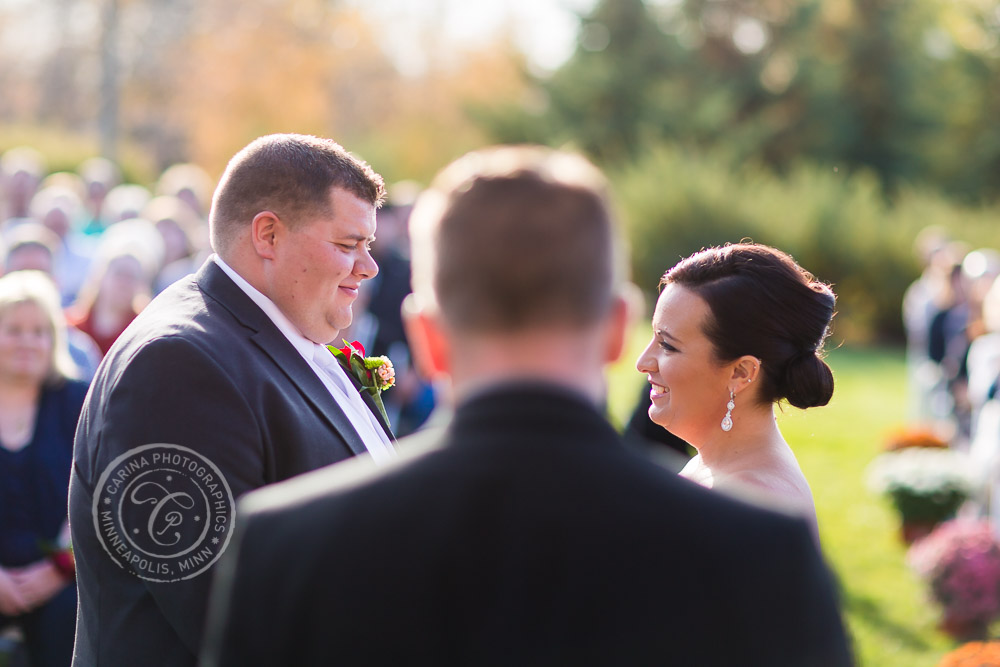 TPC Twin Cities Wedding Bride Groom Photo