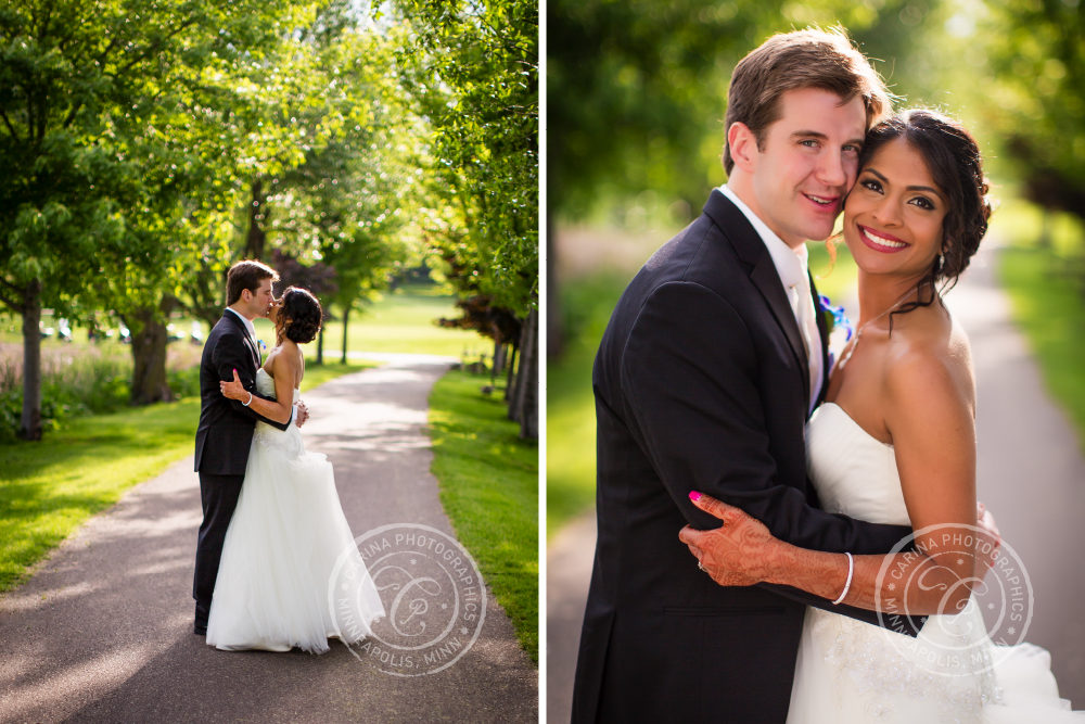 Mendakota Country Club Wedding Photo